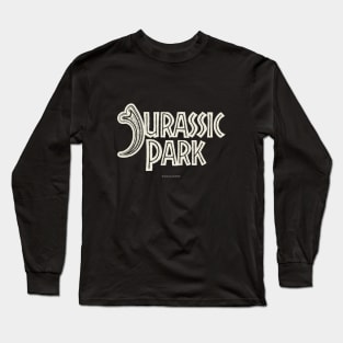 Jurassic Park Raptor Claw Logo Long Sleeve T-Shirt